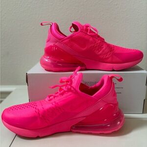 Gently Used Nike Air 270 Hyper Pink Size 10
